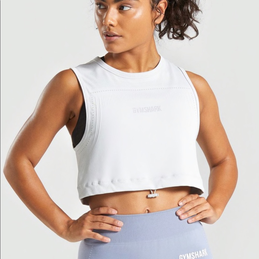 NWT Gymshark Lightweight Seamless Crop Tank